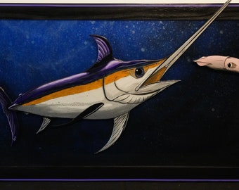 Swordfish Wall Decor - Ocean Wall Art - Fish Wall Decor