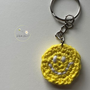 Smiley-Schlüsselring