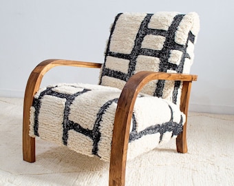 Custom Lounge Chair, Mid century Armchair, Vintage Chair For living room, Accent Chair, Art Deco Chair