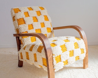 Mid century Chair Sessel, Retro lounge chair, Relax Vintage Modern Chair, Comfy chair, Art deco chair