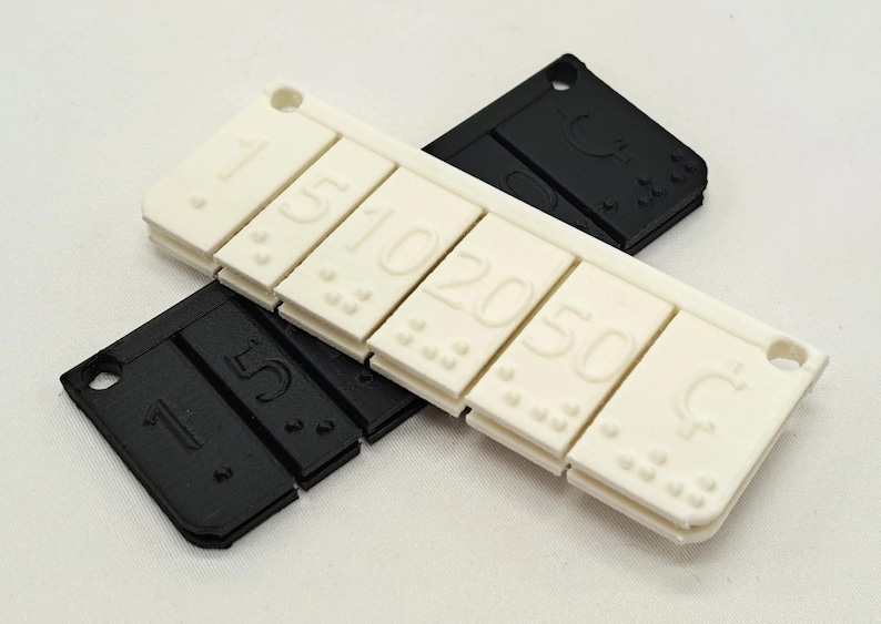 Portable Braille Embosser 3-Pack for Paper Currency image 3