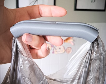 Grocery Bag Handle 2-Pack Ergonomic Comfort Grip Shopping Carrier Hand Saver