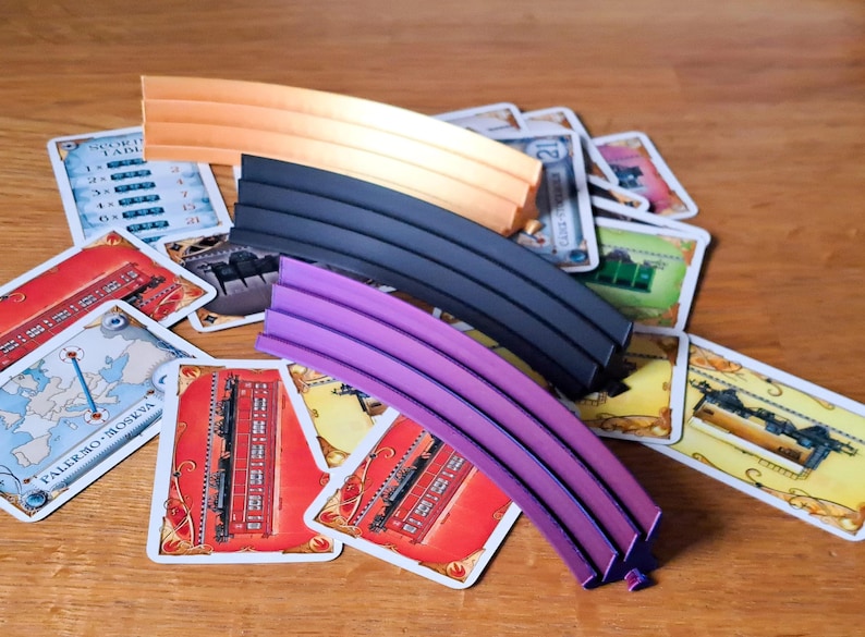 Playing Card Holders 3 Pack Modular Enhanced Organized Gaming Accessory image 1