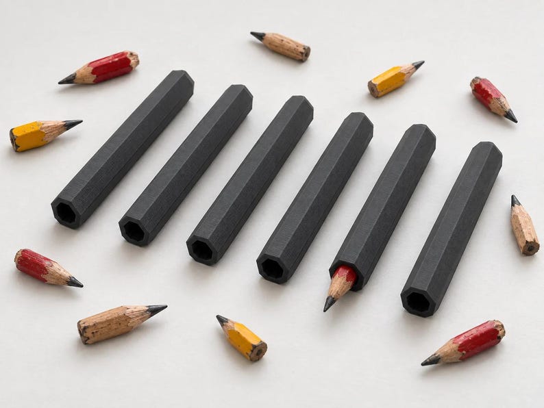 Pencil Extenders, Set of 6 image 4