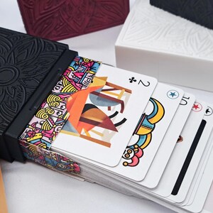 Playing Card Protector Box Hard Plastic Durable Stylish Portable Case image 3