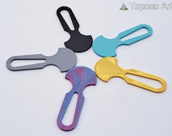Shopping Cart Coin Trolley Key Minimalist Sturdy Quarter Grocery Accessory