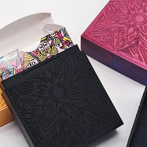 Playing Card Protector Box Hard Plastic Durable Stylish Portable Case image 6