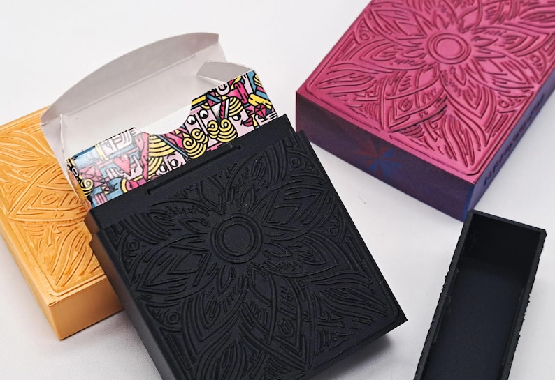 Playing Card Protector Box Hard Plastic Durable Stylish Portable Case image 6