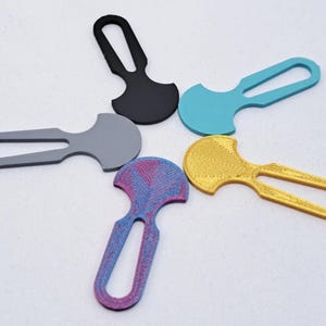 Shopping Cart Coin Trolley Key Minimalist Sturdy Quarter Grocery Accessory image 4