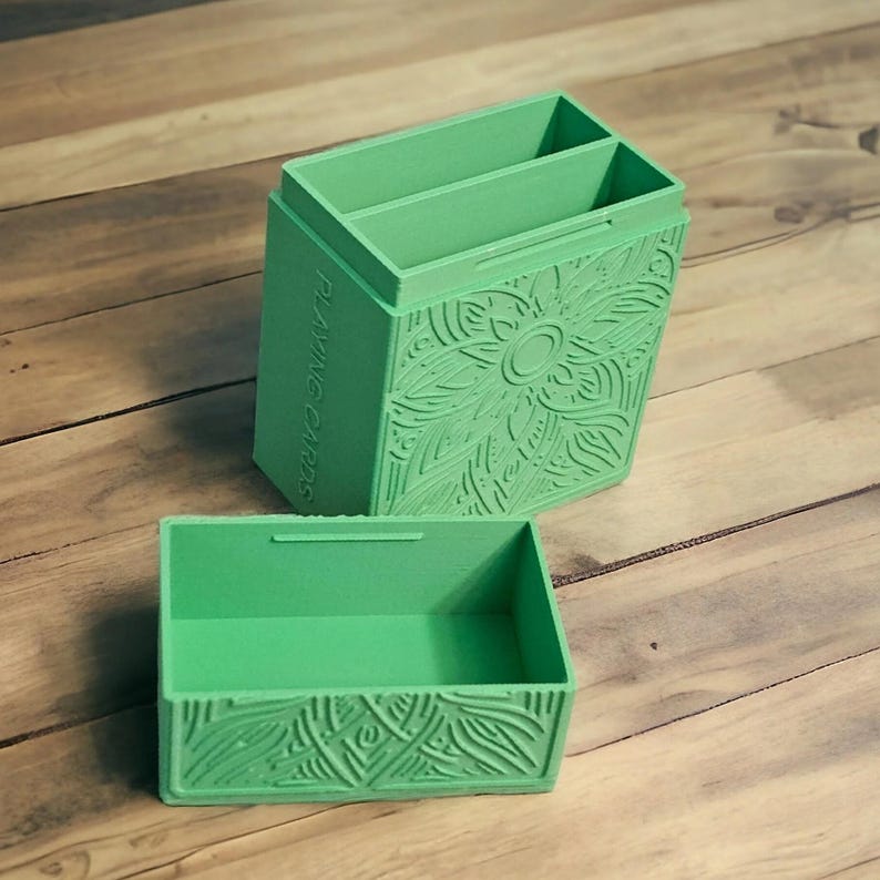 Playing Card Protector Box Hard Plastic Durable Stylish Portable Case image 4