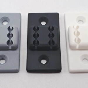 Window Blinds Holder 3 Pack Ball Chain Secures Manages Roller Shades image 2