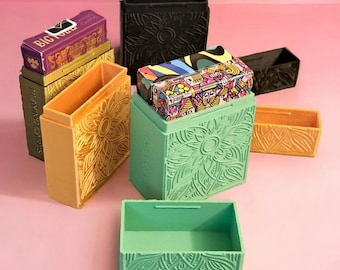 Playing Card Protector Box Hard Plastic Durable Stylish Portable Case