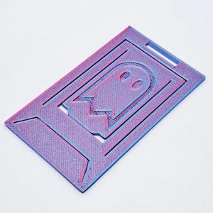 Telefoonstandaard 6 stuks, creditcardformaat, plat opvouwbaar, 3D-geprint, veelzijdig. afbeelding 4