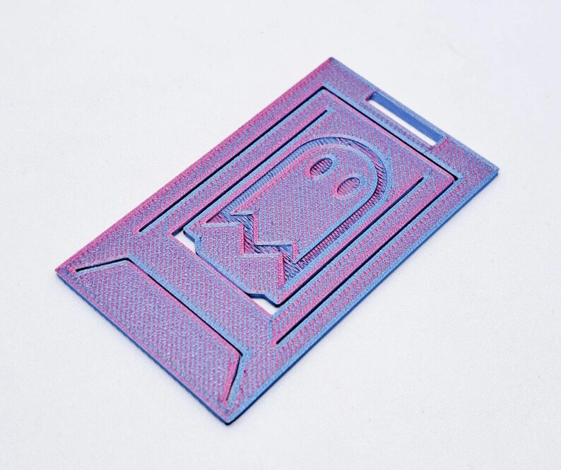 Telefoonstandaard 6 stuks, creditcardformaat, plat opvouwbaar, 3D-geprint, veelzijdig. afbeelding 4