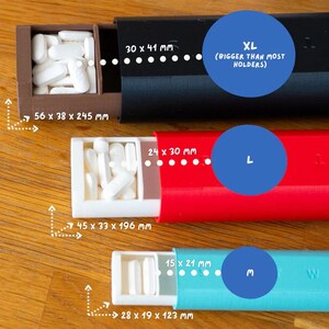 Weekly Pill Organizer Case Large 7 Day Medicine Box Travel Pill Container XL Vitamin Storage Box Daily Medication Organizer with Snap Case image 2