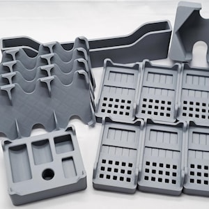 Game Organizer Inserts for Hex Based Settlement Gaming 5-6 Player Expansion Storage image 6