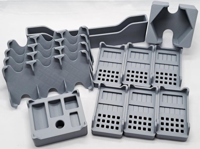 Game Organizer Inserts for Hex Based Settlement Gaming 5-6 Player Expansion Storage image 6