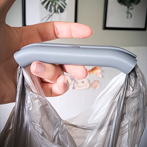 Ergonomic Grocery Bag Handle - Comfort Grip Shopping Bag Carrier