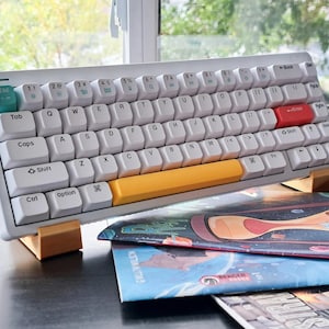 Keyboard Display Stand Mechanical Heavy-Duty Non-Slip Grip Showcase image 3