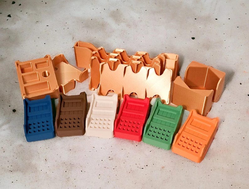 Game Organizer Inserts for Hex Based Settlement Gaming 5-6 Player Expansion Storage image 5