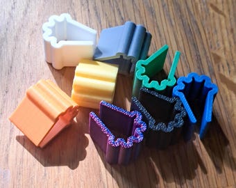 Webcam Covers Privacy 9-pack Assortiment Scrunchie Eenvoudig aan te brengen en te verplaatsen