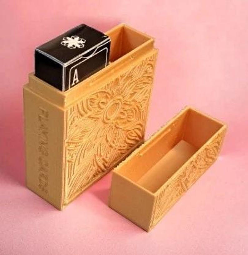 Playing Card Protector Box Hard Plastic Durable Stylish Portable Case image 5