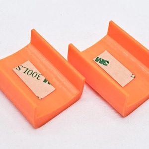 Keyboard Riser Feet Compatible with Logitech MX Keys Black Orange Ergonomic Comfort image 3