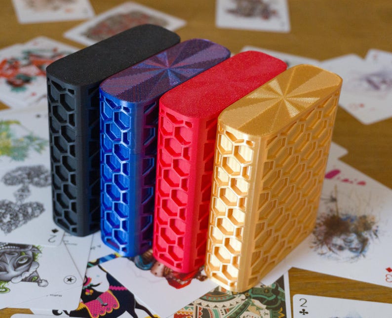 トランププロテクターボックス ハードプラスチック 耐久性 スタイリッシュ ポータブルケース 画像 3