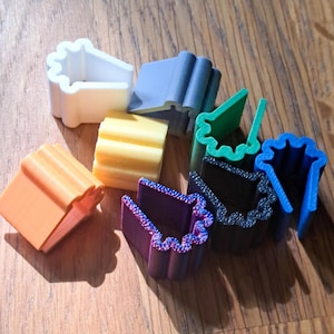 Housses pour webcam intimité, paquet de 9 chouchous assortis, pose facile