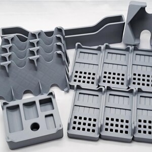 Game Organizer Inserts for Hex Based Settlement Gaming 5-6 Player Expansion Storage image 6