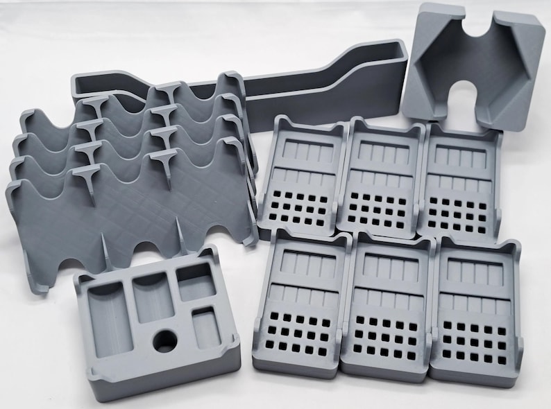 Game Organizer Inserts for Hex Based Settlement Gaming 5-6 Player Expansion Storage image 6