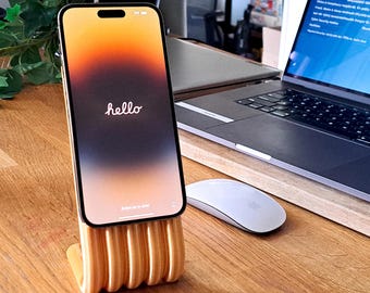 Magnetic Phone Charging Stand for Wireless Charger Cable Holder Desk Organizer