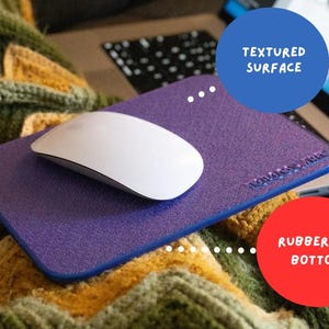 Musmatta för lap desk, 2-pack, hård yta för soffa, bäddsoffa med halkfri bas