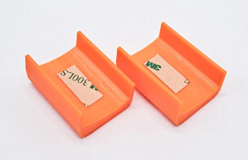 Keyboard Riser Feet Compatible with Logitech MX Keys Black Orange Ergonomic Comfort image 4