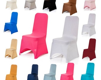 Spandex Chair Cover, Chair Slipcover, Stretchable Chair Cover, Elastic Chair Cover for Wedding, Birthday Party, Banquets, Events