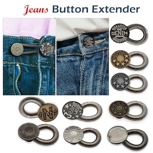 Bouton d'extension pour pantalon ou jupe / Agrandir pantalon, ceinture  pantalons, jupes, shorts, jeans