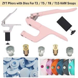 KAMsnaps Clamping Dies for Key Fob Hardware for KAM Snap Hand Pliers &  Press Machine - KAMsnaps®