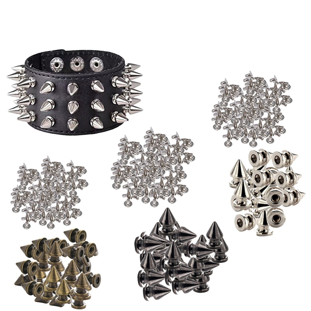 Spike Punk Studs, Plastic Cone Studs, Tree Shape Punk Studs, Nailhead ...