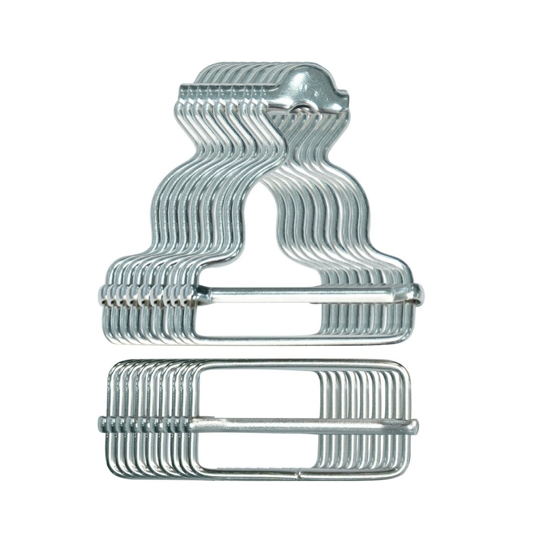 30mm Dungaree Buckles Metal Brace Buckles With Rectangular Slider