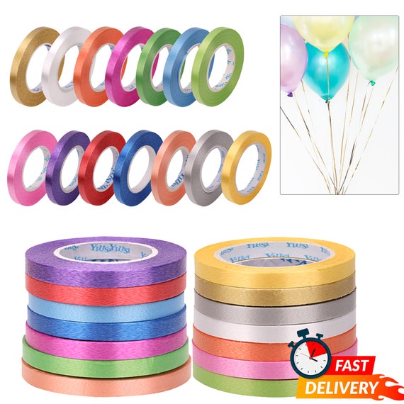 Curling Ribbon for Gift Wrapping, Shiny Metallic Balloon String Roll  Crimped Curling Ribbon for DIY Art Crafts Gifts Free Shipping 