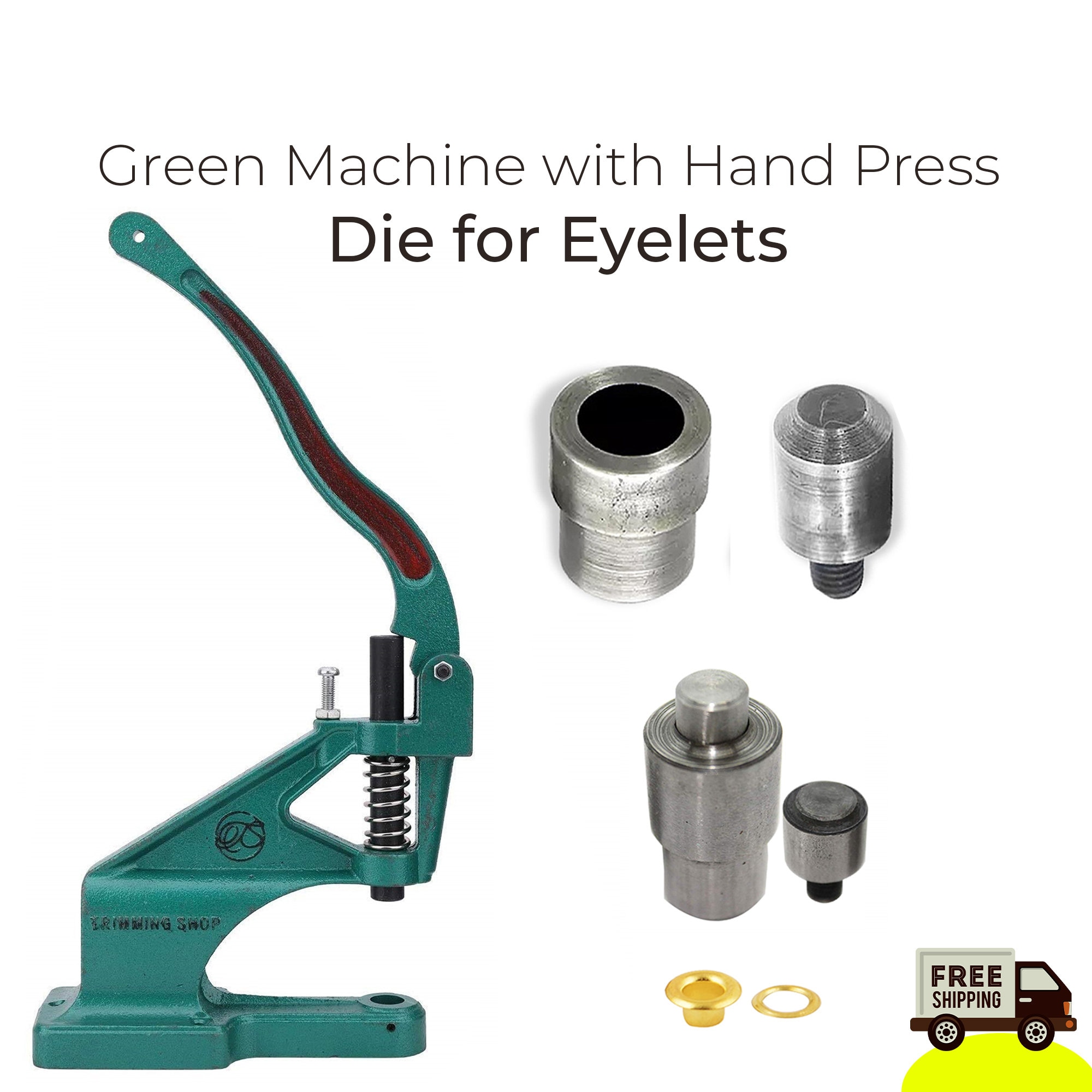 2mm-20mm Eyelet Grommet Dies for Green Hand Press Machine Dies 