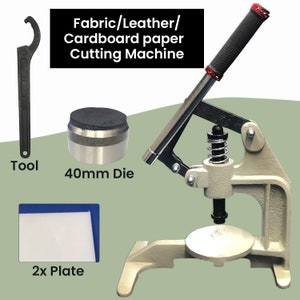 Large Die Cutting Machine Manual Leather Cutting Press Machine for Earring Cutting  Die Photo Paper Steel Rule Die Clicker Die 
