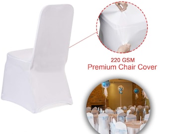 Spandex Chair Cover, Stretchable Chair Cover, Elastic Chair Cover, Wedding Chair Cover, for Wedding Party, Birthday Party, Party Decoration