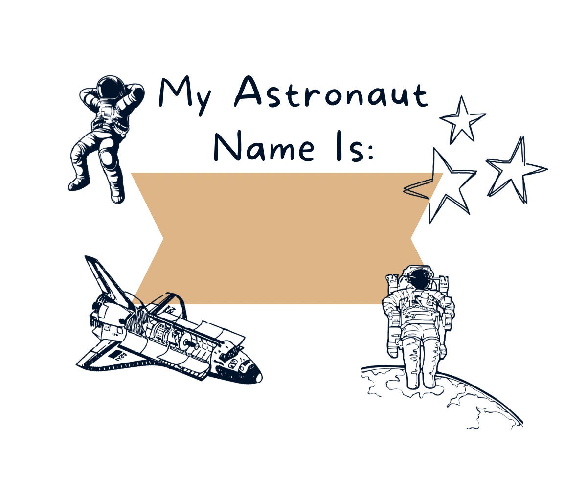 Astronaut Training Party Printable Pack - Etsy