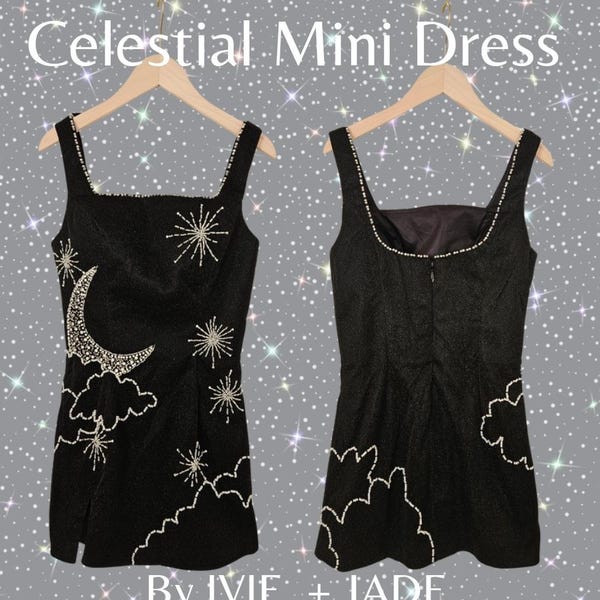 Celestial Petal - Hand Block Printed Dress