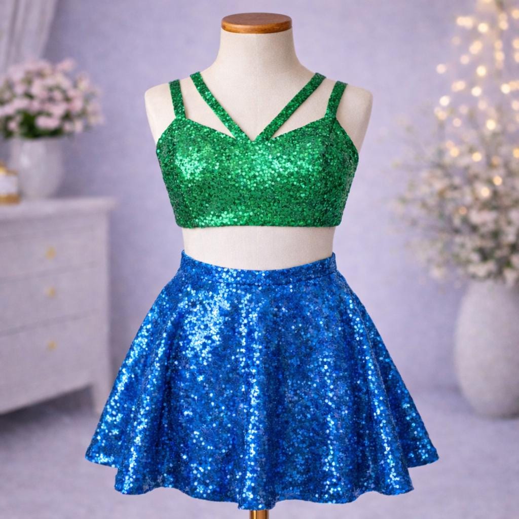 Taylor Purple Sequin Dress Girls - Etsy