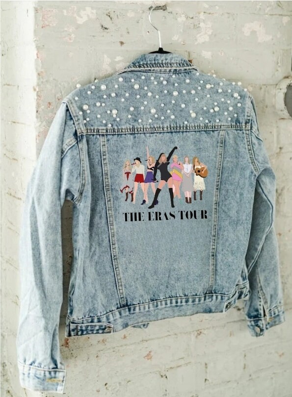 Finished my Eras Tour denim jacket and couldn't be more excited to wea