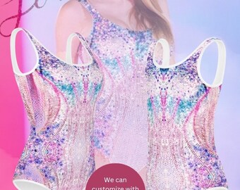 Mädchen Opal Sparkle Liebhaber Body | Jugend Taylor Inspiriert Grausam Sommer Trikot | Zwischen Liebhaber Ära Outfit | Swift Teen ERAs Tour-Outfit