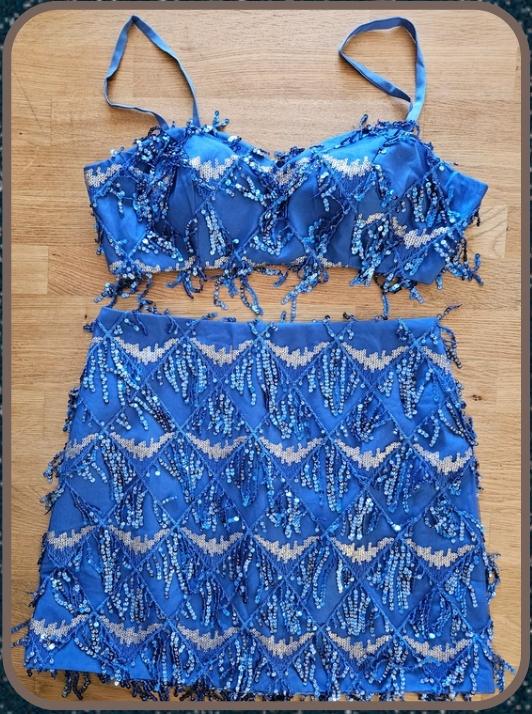 トップス Taylor set tops Sparkle Sequins Two Piece Taylor Inspired Outfit | Celebrity