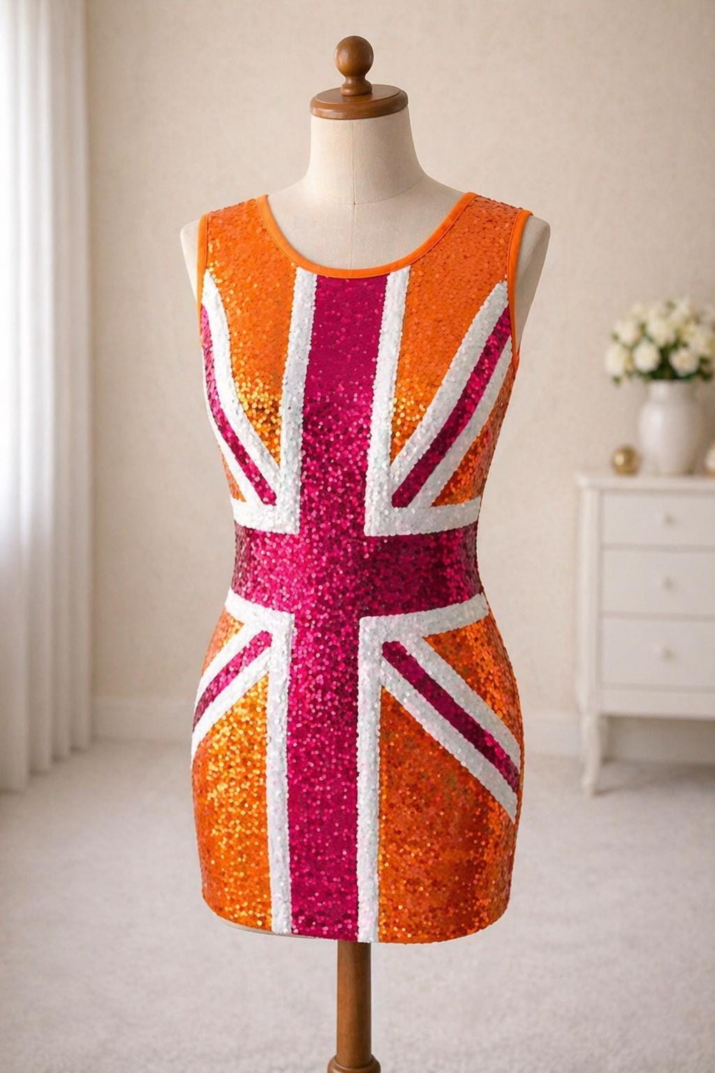 Girls Union Jack Dress - Etsy